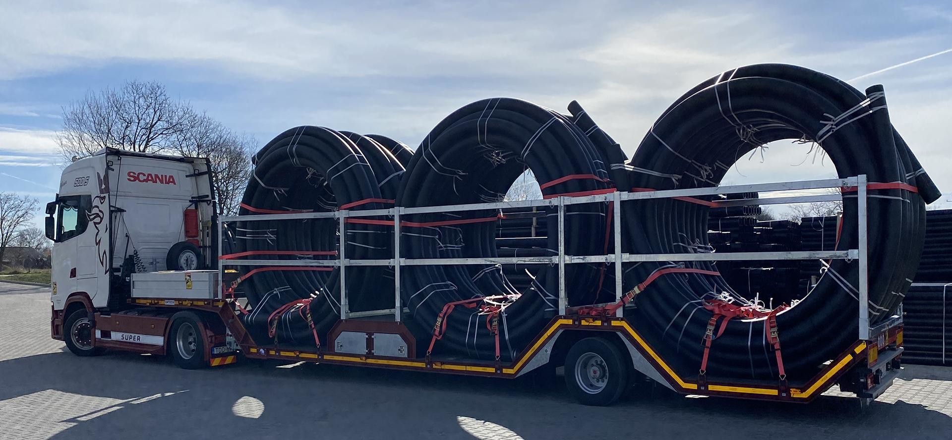 NEW from 03/2023 - special trailer for big coils